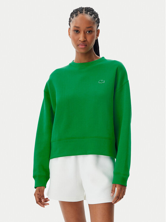 

Толстовка оверсайз SF5614 Lacoste, зеленый