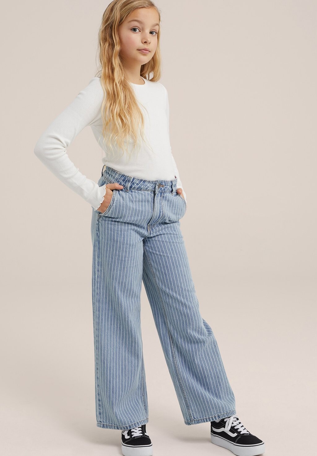 

Джинсы-клеш BLUE RIDGE WE Fashion, цвет blue