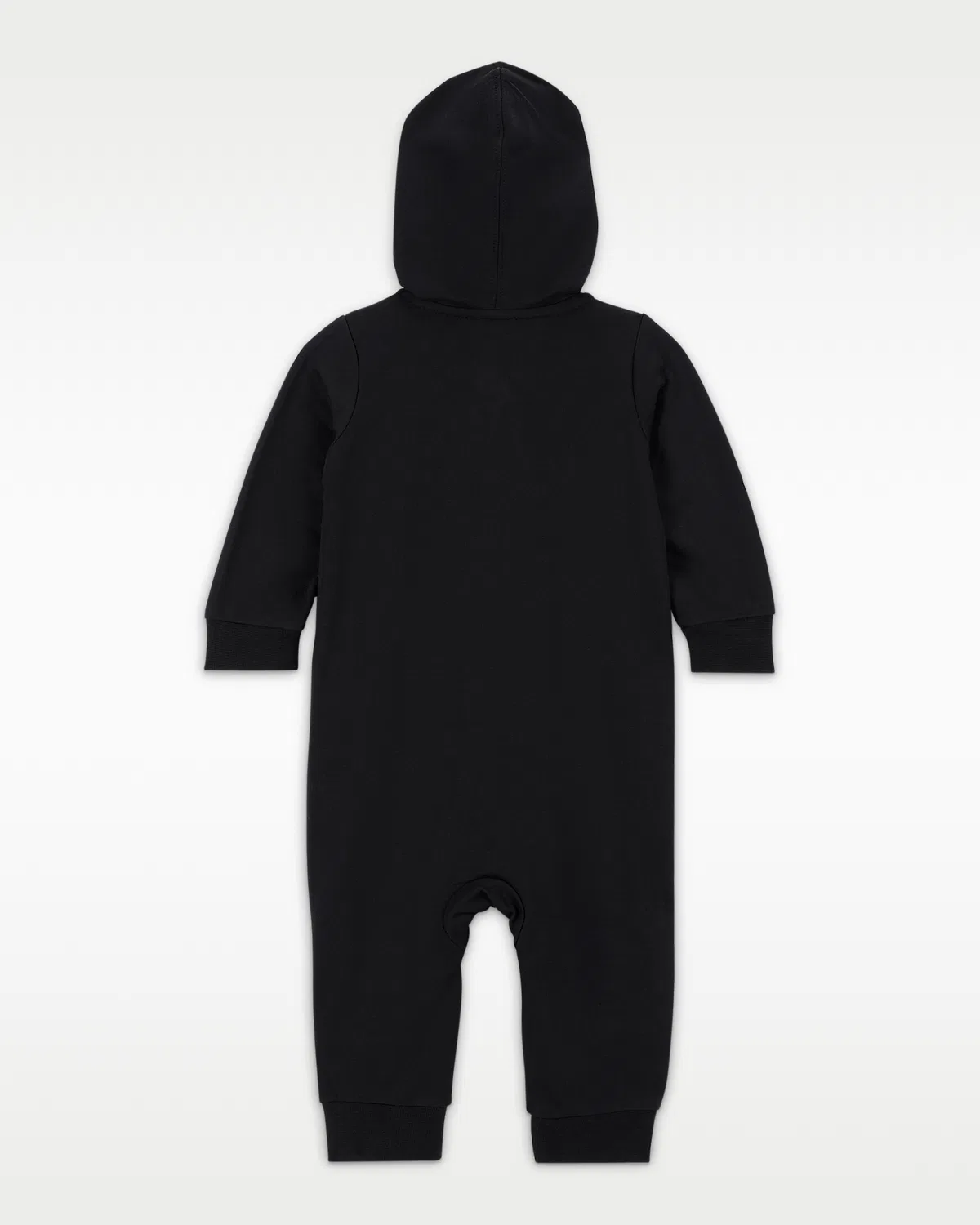 Baby (0-9M) Hooded Coverall Nike Baby Essentials, Black — фото 2