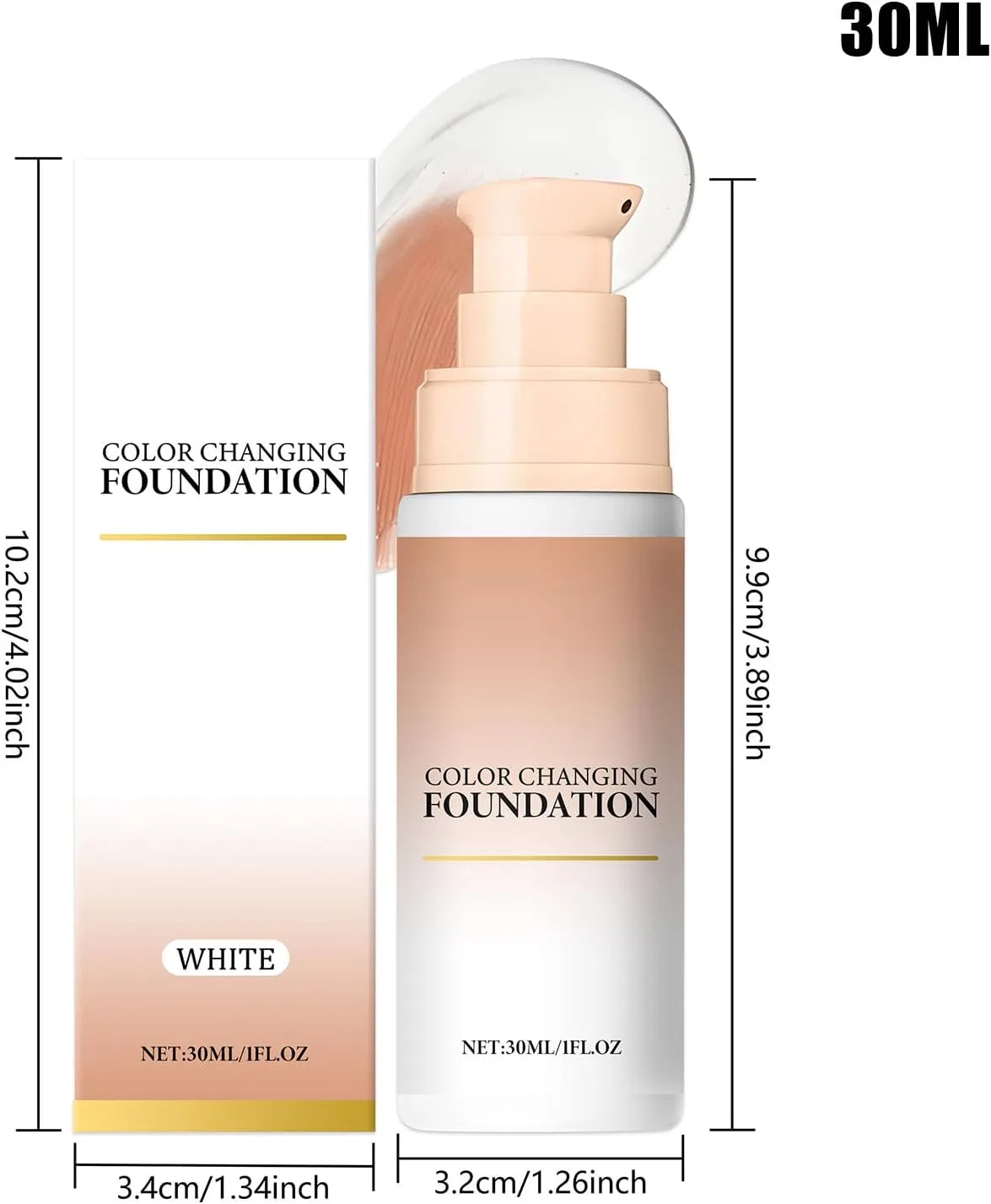 Консилер-основа для лица Color Changing Makeup Generic 30 мл белый — фото 2