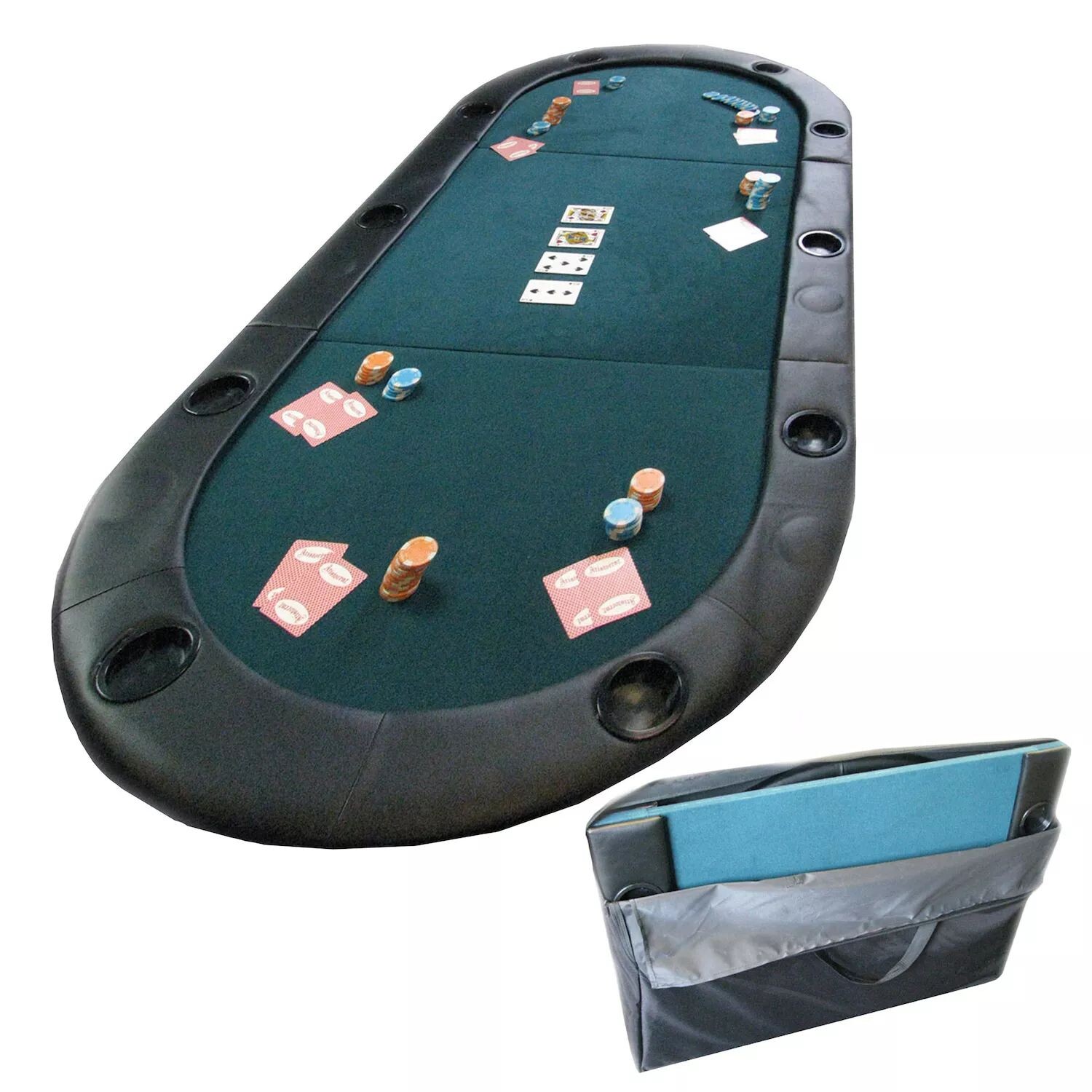 

Складной покерный стол торговой марки Global Poker Trademark Poker