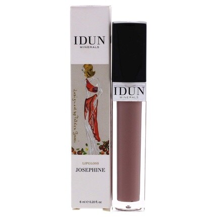 

IDUN Minerals Блеск для губ Мягкая кремовая формула для бархатных мягких блестящих губ Интенсивное увлажнение витамина Е для сухих потрескавшихся губ Нелипкий стойкий пигмент 006 Жозефина 0,27 унции Коричнево-розовый