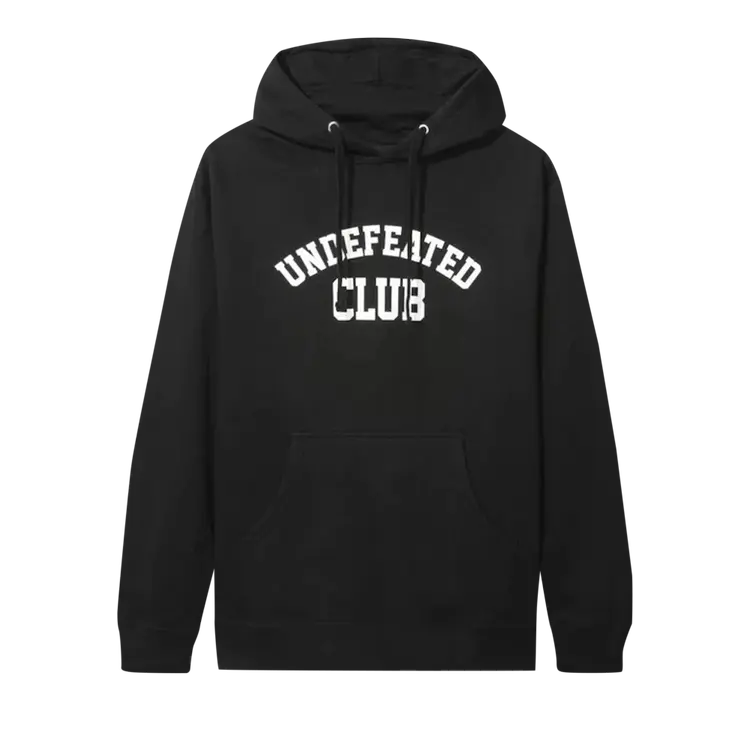 

Худи Anti Social Social Club x Undefeated Club 'Black', черный