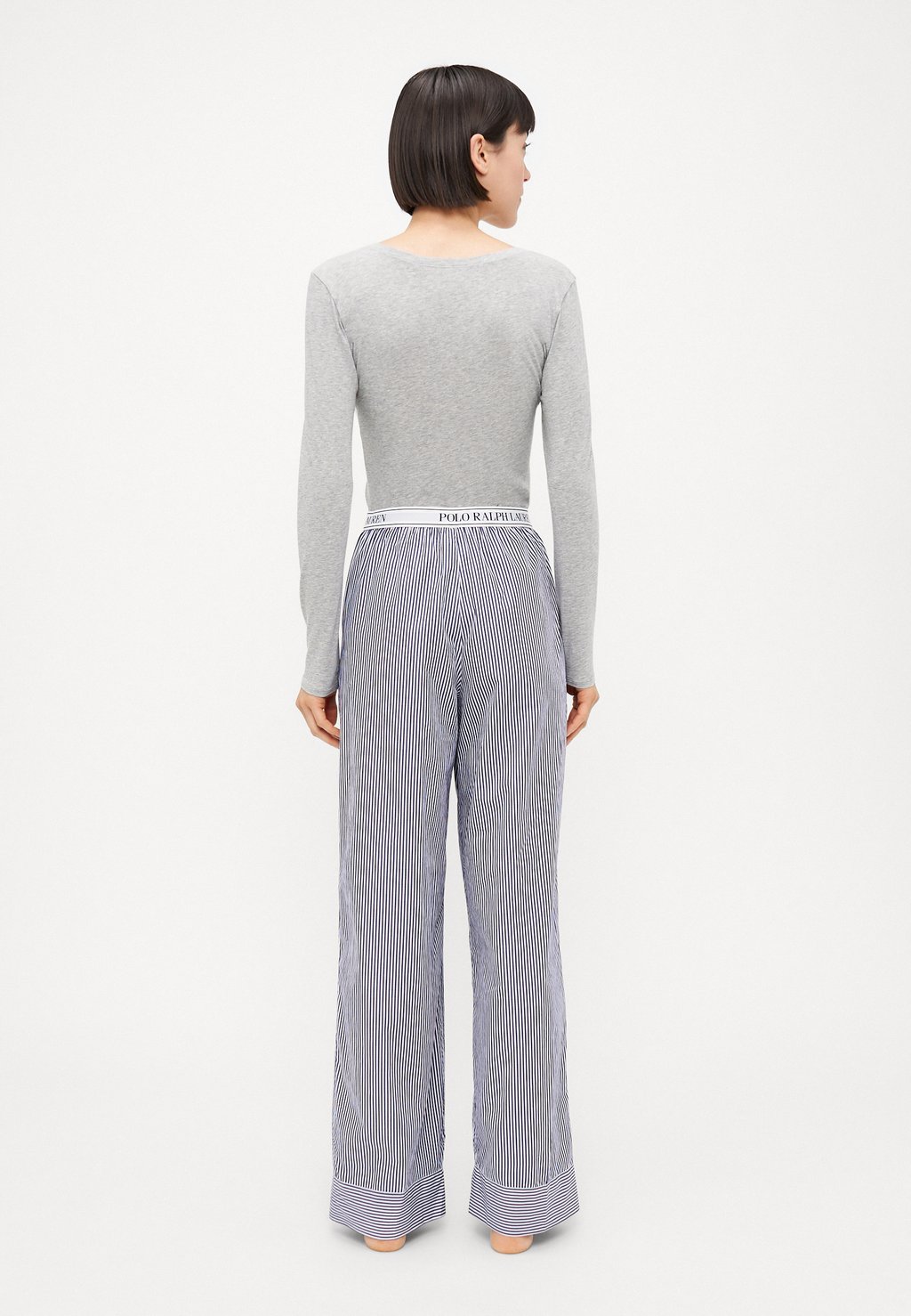 Пижамные штаны SHIRTING STRIPES PJ PANTS Polo Ralph Lauren, темно-синий — фото 3