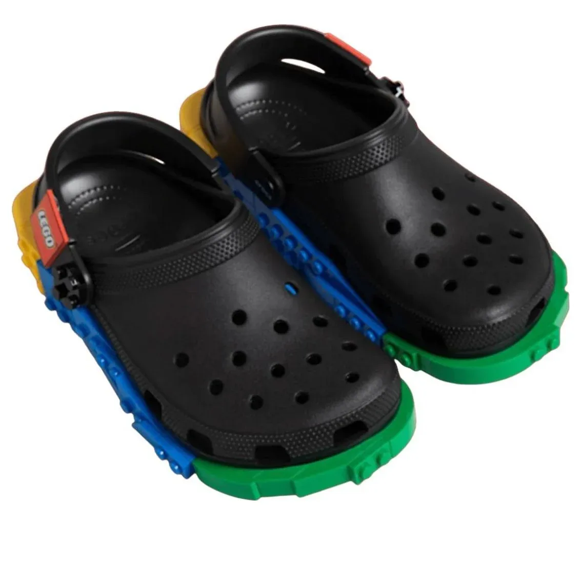 Сабо Crocs x LEGO Classic Clog 'Creativity Black' — фото 3