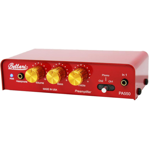

Фоно-предусилитель Bellari Bellari PA550 Preamplifier with RIAA Phono Preamp &