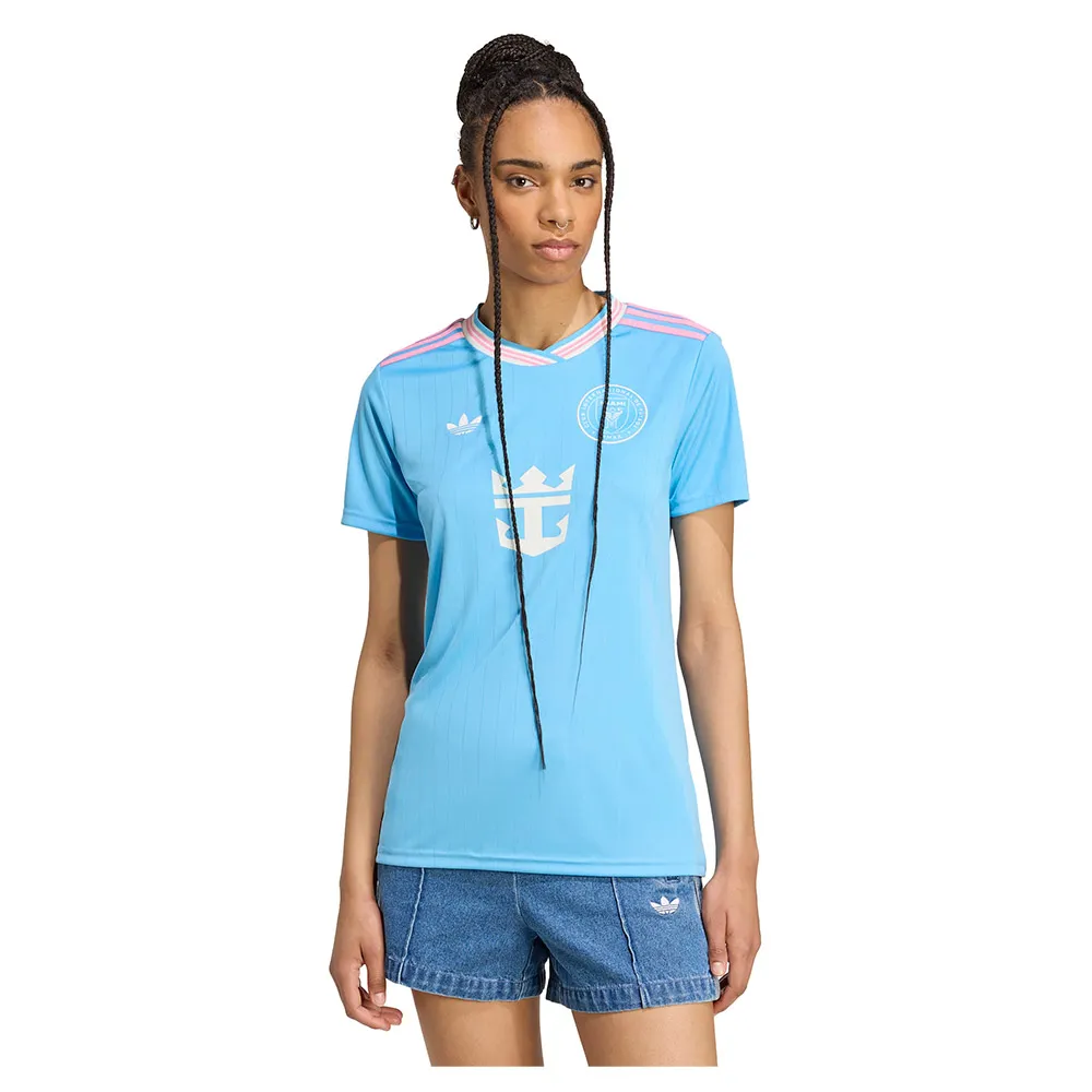 

Футболка с коротким рукавом adidas Inter Miami CF 25/26 Third Woman, синий