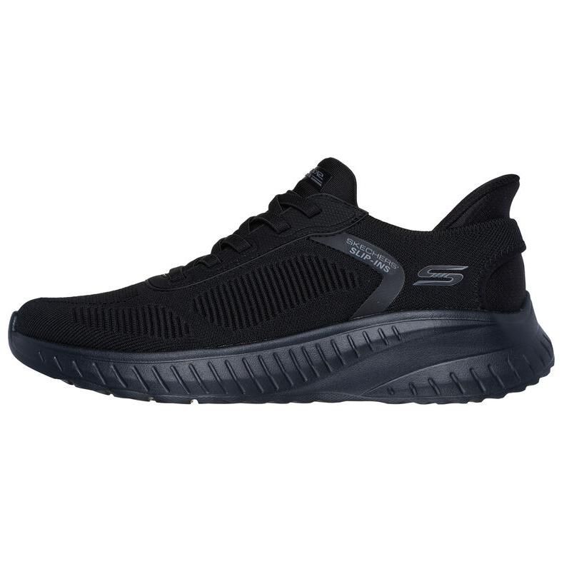 

Слипоны Skechers мужские черные низкие повседневные
