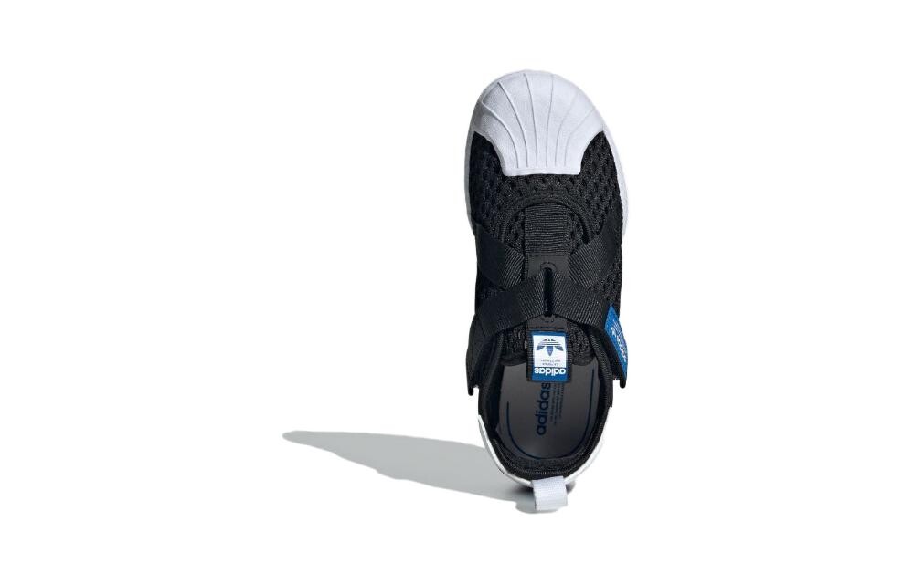 Adidas originals Детские кроссовки для скейтбординга PS, Black/White — фото 4