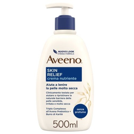 

Успокаивающий питательный крем Aveeno Skin Relief 500 мл Johnson &Amp; Johnson Spa