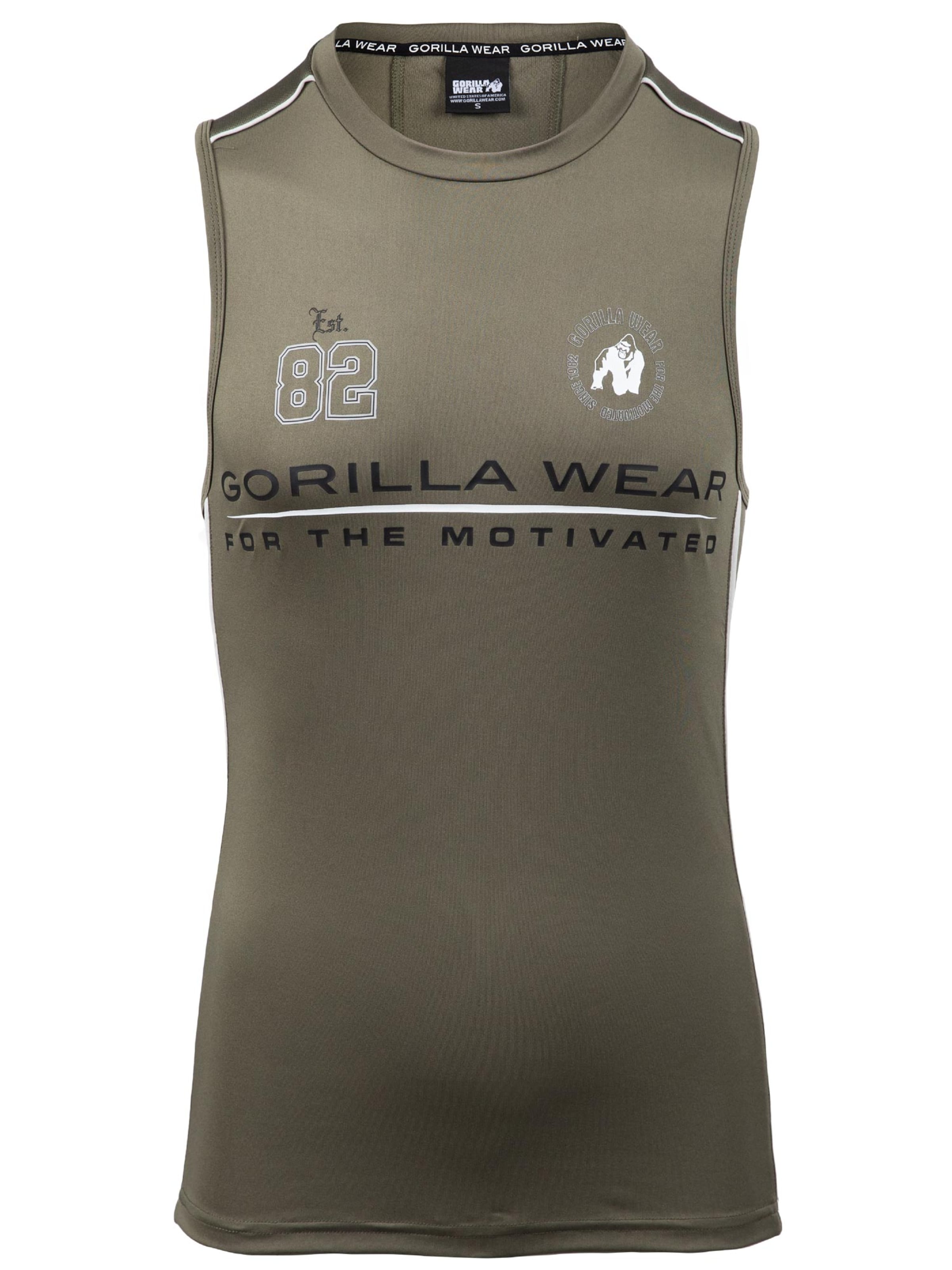 

Gorilla Wear Футболка для тренировок 'Broxton' в цвете Olive