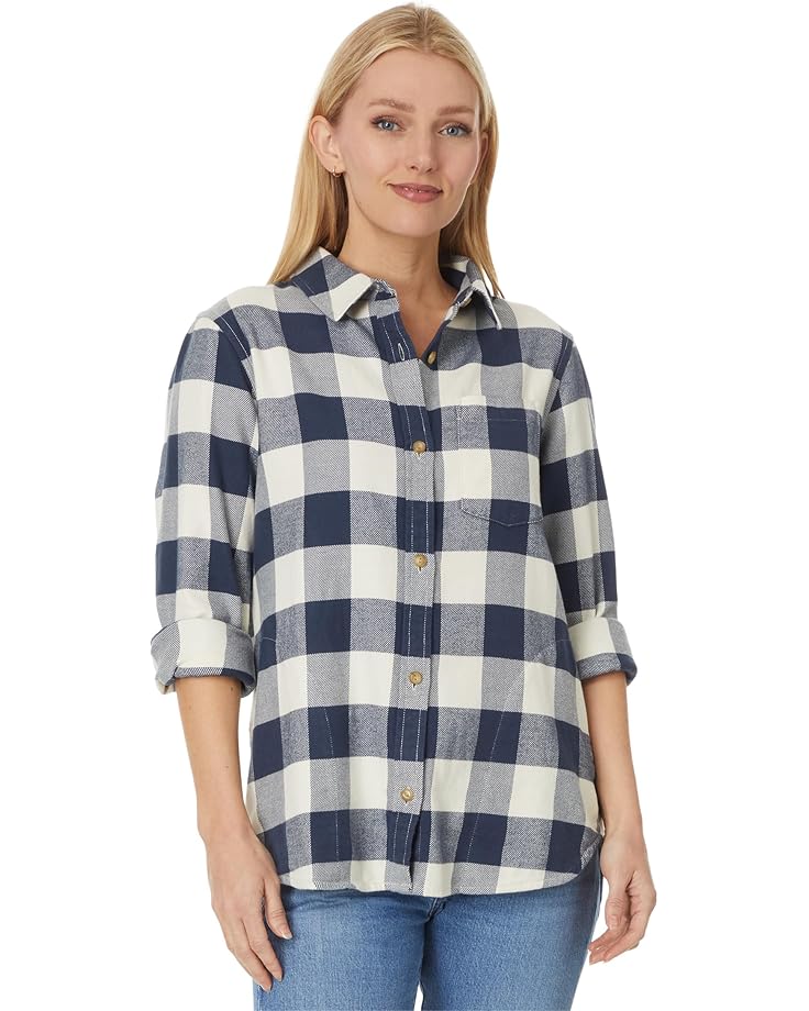 

Рубашка L.L.Bean Soft-Brushed Flannel Shirt, цвет Dark Indigo