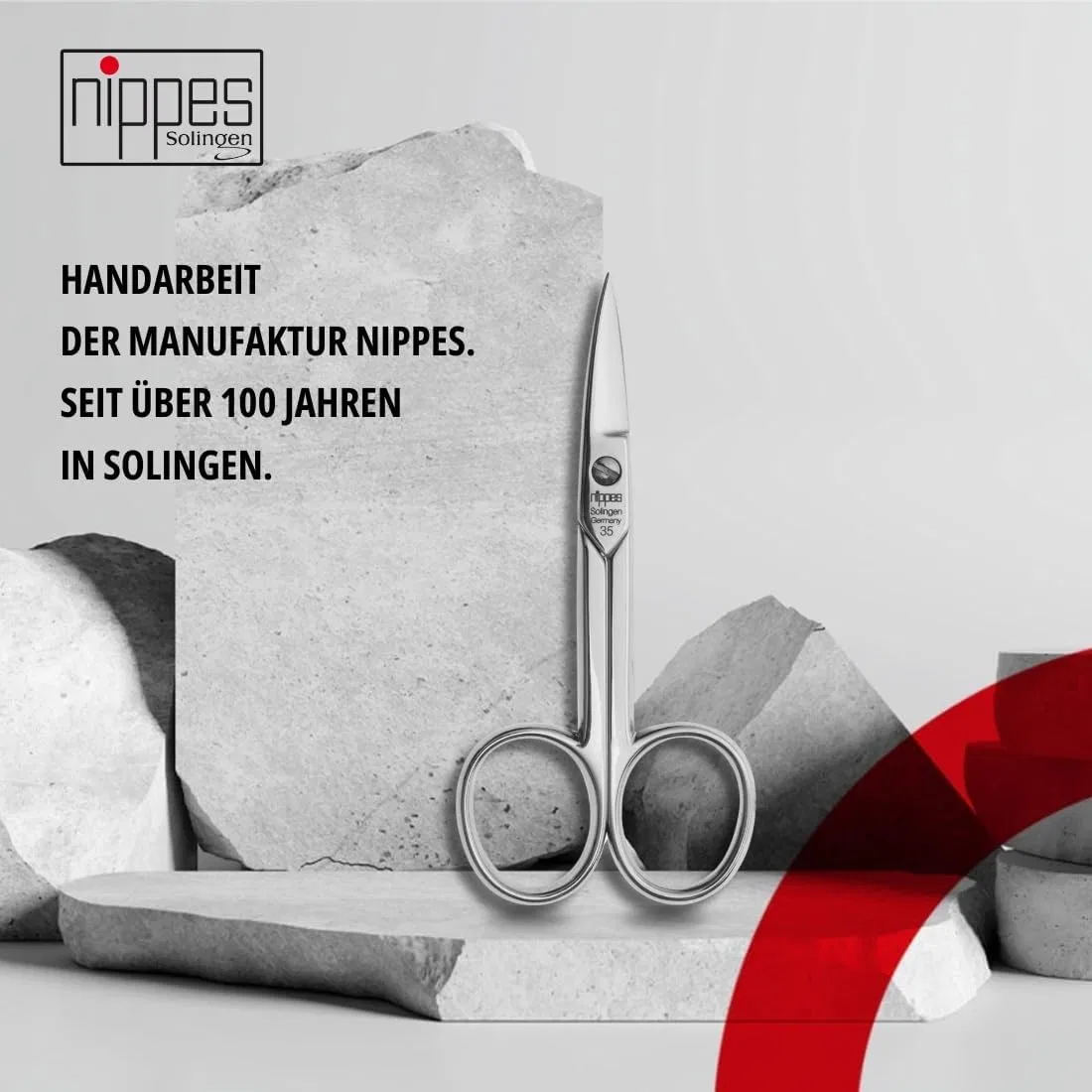Профессиональные ножницы для ногтей nippes Solingen 9 см Nippes Solingen — фото 4