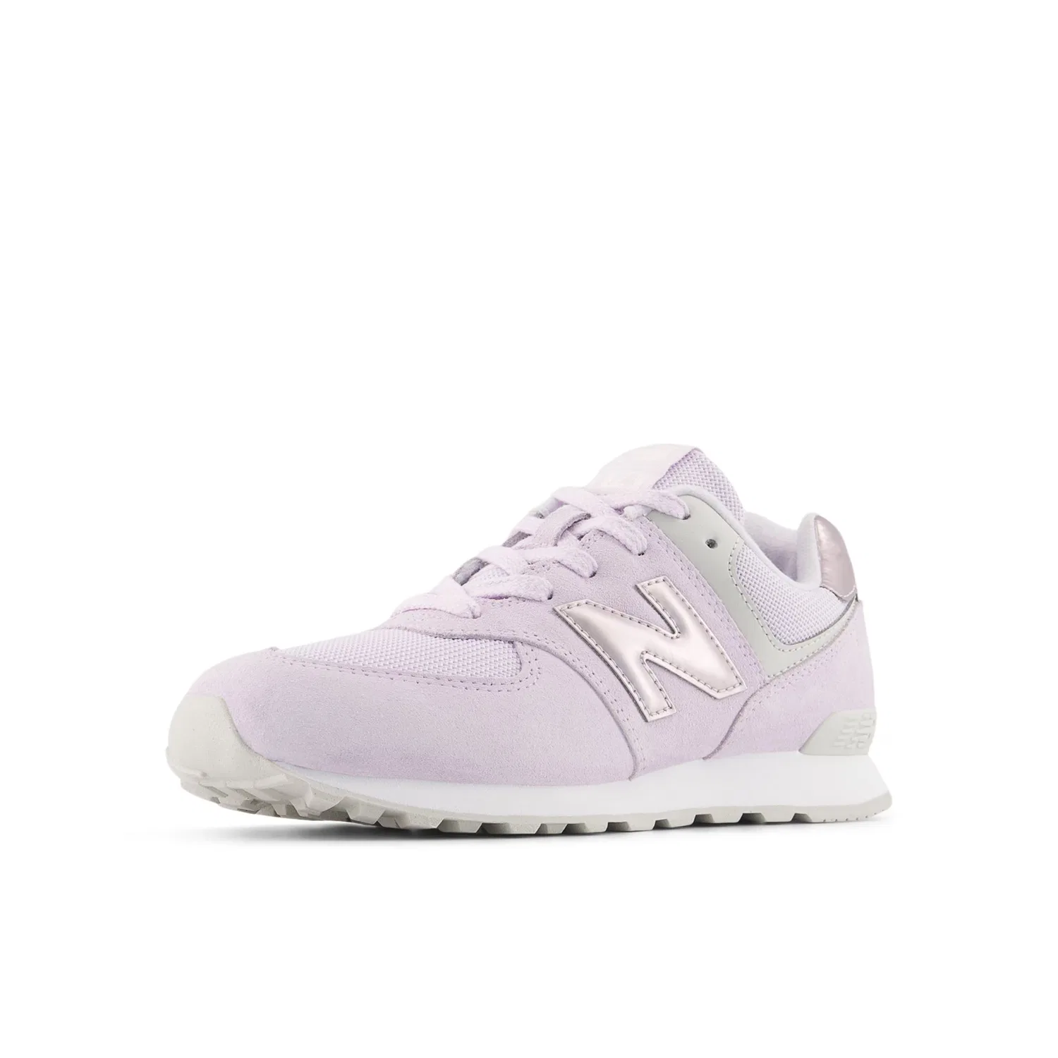 Кроссовки New Balance 574 сиреневого цвета