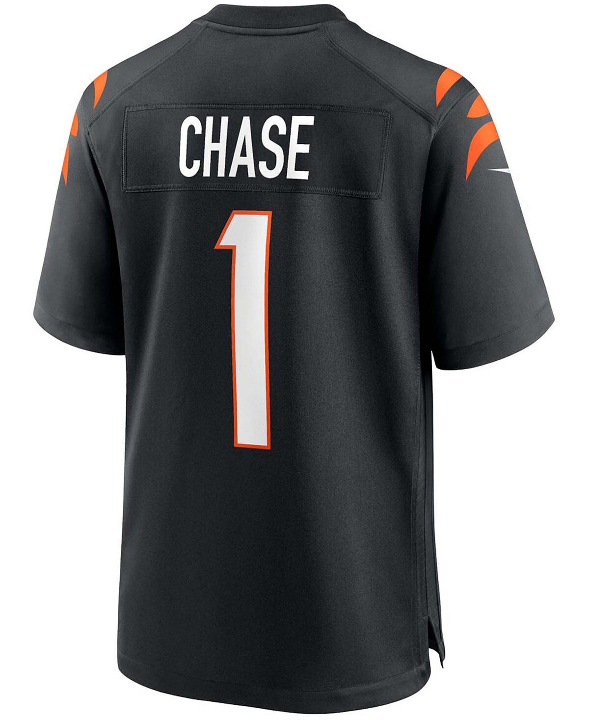 Мужская футболка Ja'Marr Chase Black Cincinnati Bengals драфта НФЛ 2021 года, выбранная в первом раунде игры Nike — фото 4