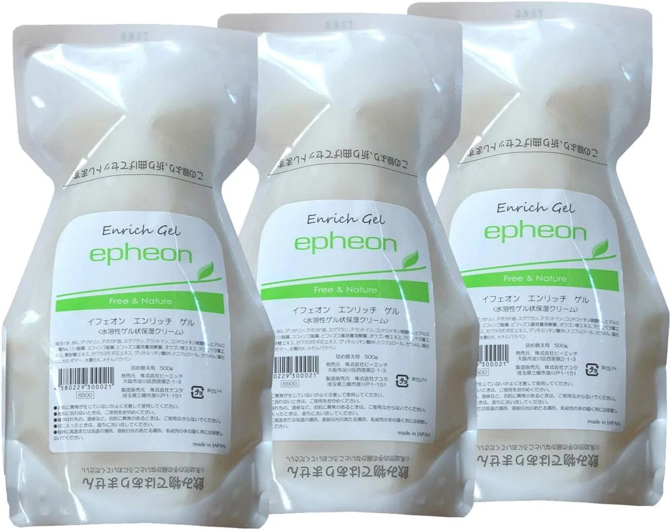 Набор Epheon Ifeon — Гель-крем увлажняющий Enrich Gel, набор 3 шт. по 500 г