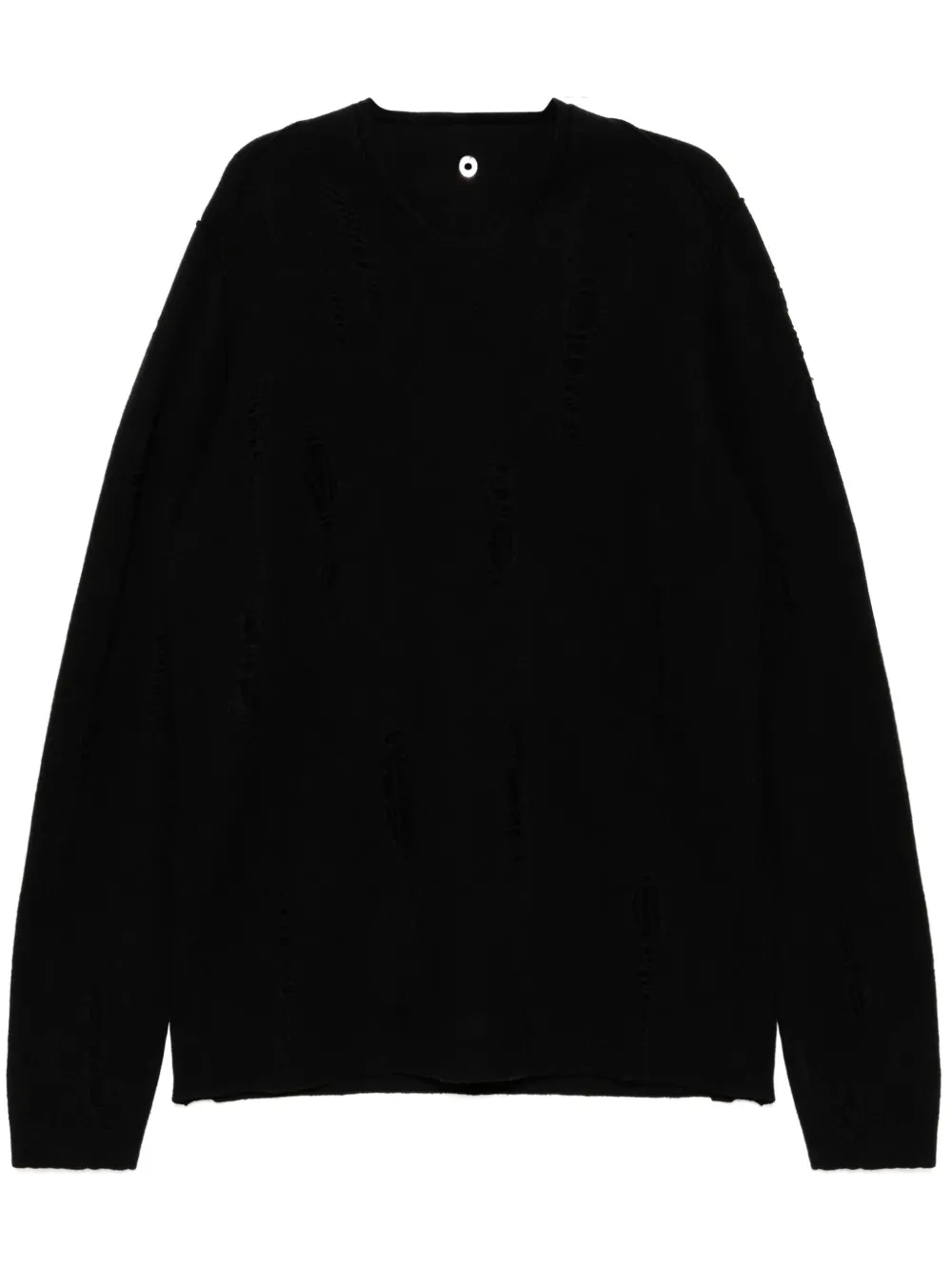 

Джемпер с эффектом потертости Label Under Construction, черный