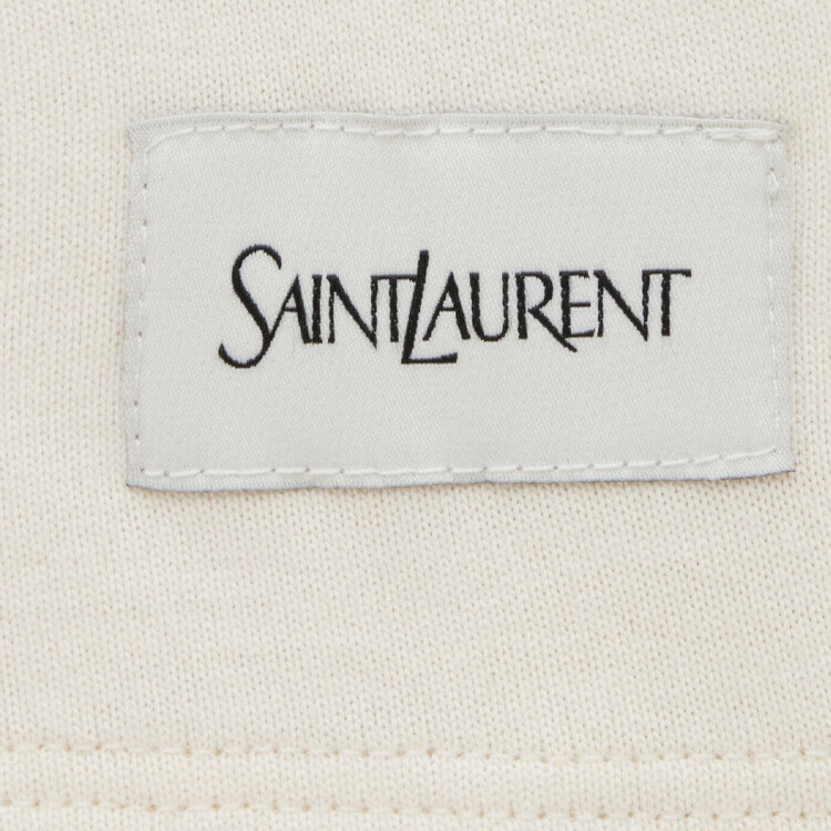 

Футболка мужская белая Saint Laurent, белый