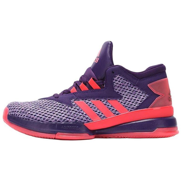 

Adidas Баскетбольные кроссовки с высоким берцем, противоскользящие, износостойкие, мужские, фуксия