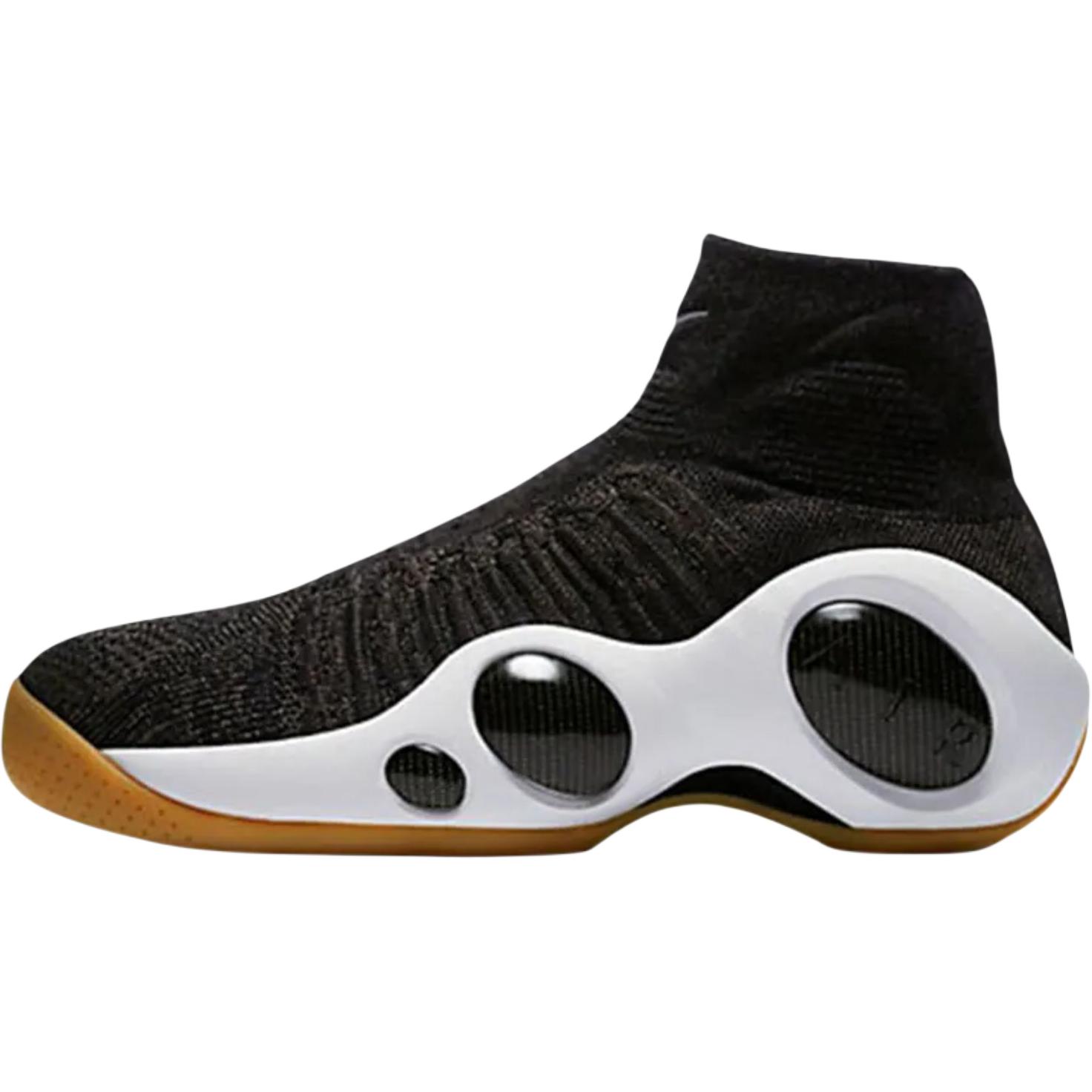 

Nike Air Flight Bonafide высокие детские баскетбольные кроссовки black white для подростков