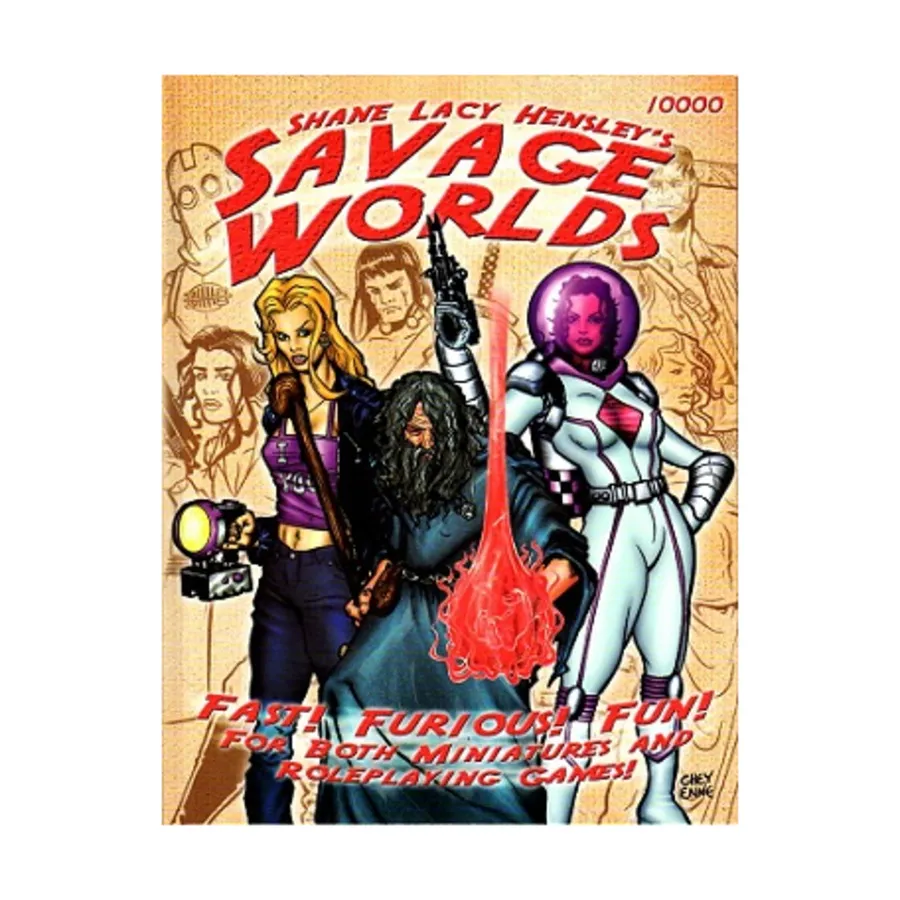 

Savage Worlds - Fast! Furious! Fun! (1st Edition), Savage Worlds (Pinnacle/Great White Games), твердый переплет