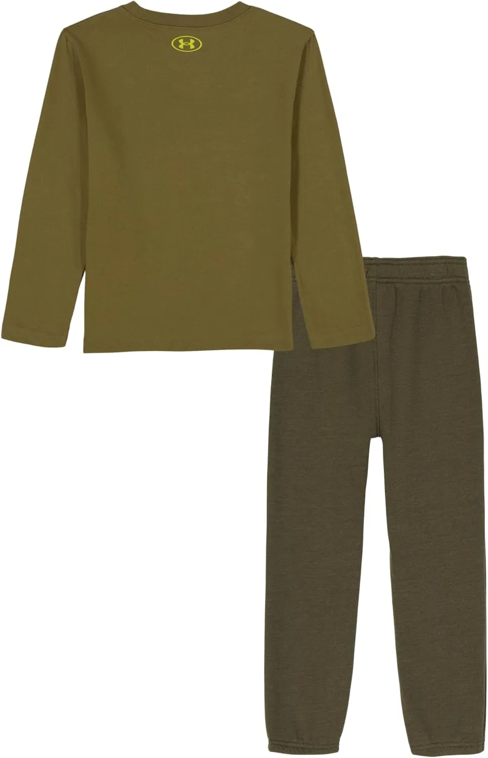 Детский спортивный комплект из футболки и штанов Under Armour Outdoor Collection, Green Lizard