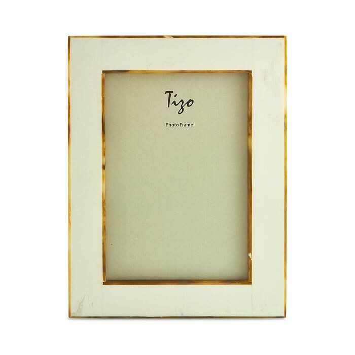 

Рамка Tizo Natural White из искусственного рога, 8 x 10 дюймов, белый