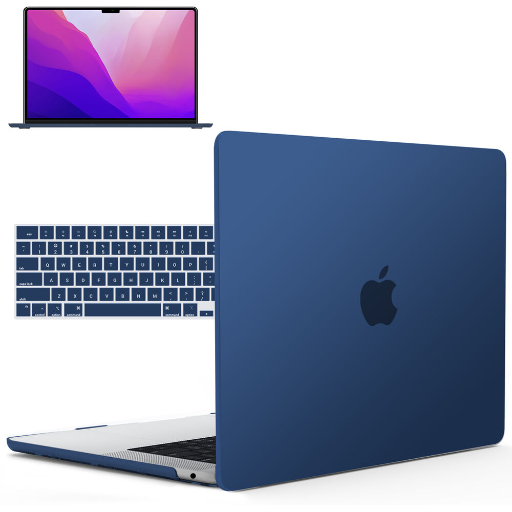 

Чехол iBenzer Neon Party для MacBook Air 13,6" M2 2022 (темно-синий)