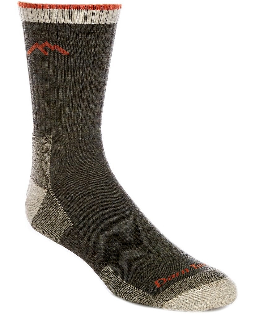 

Носки Darn Tough Midweight Hiker Micro Crew, зеленый