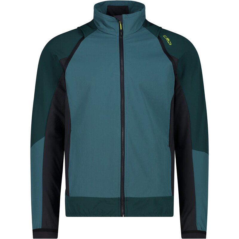 

Функциональная куртка мужская куртка со съемными рукавами Cmp, цвет lichen