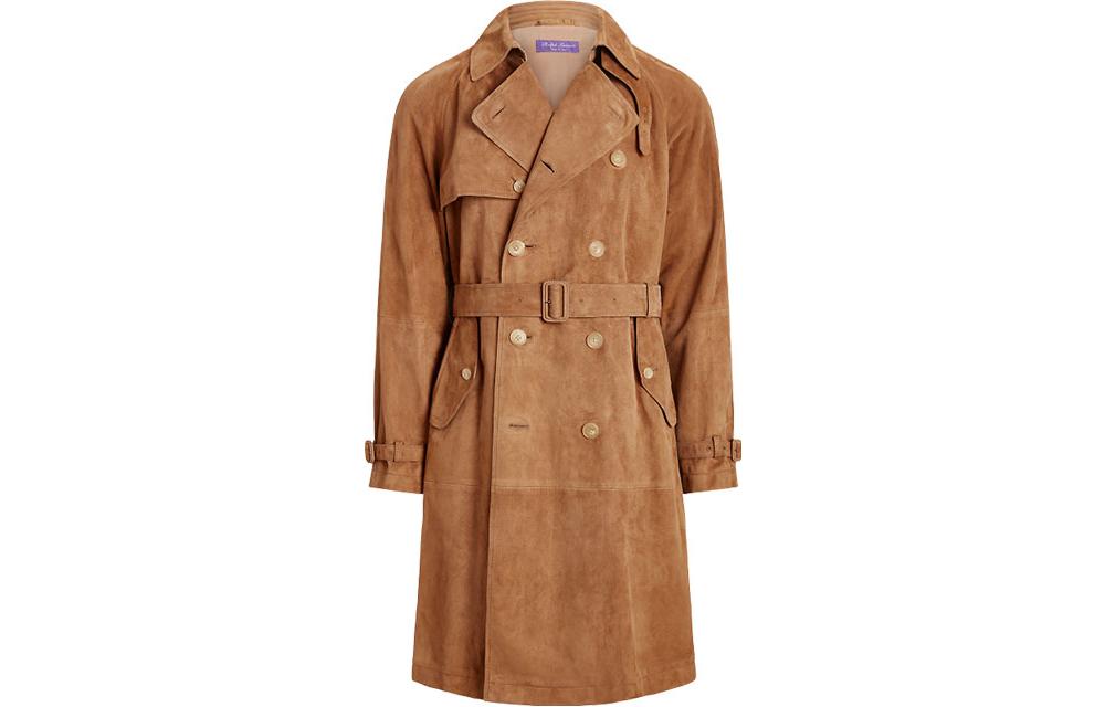 

Ralph Lauren Purple Label Хаки мужское тренч