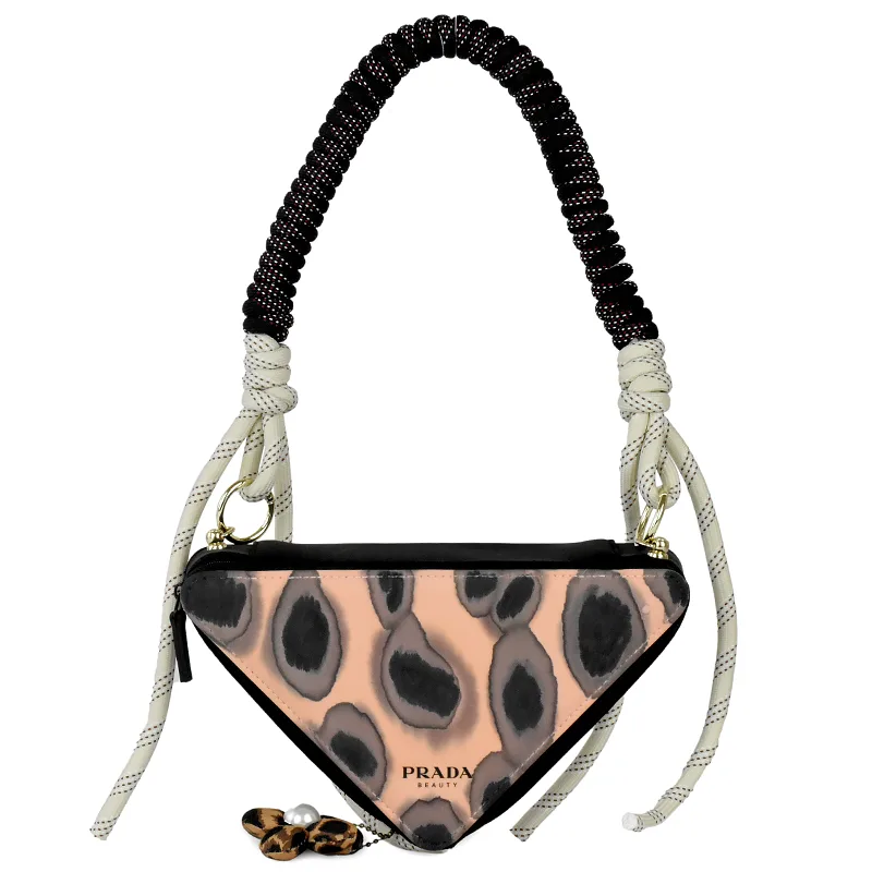 Косметичка женская PRADA, Flower Pendant Panther Print Gift Box — фото 2