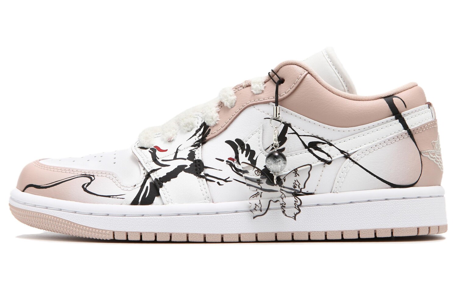 

Баскетбольные кроссовки Air 1 Vintage Unisex Low-top Pink/white Jordan