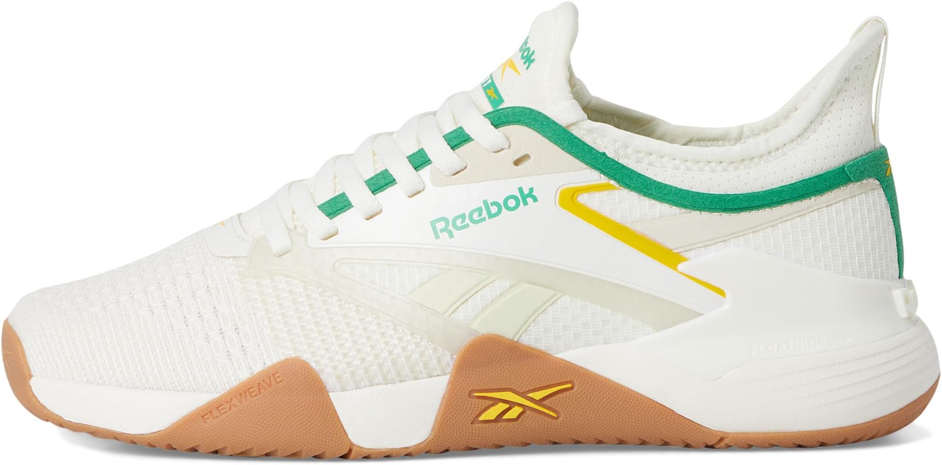 Кроссовки Reebok Nano Court, Chalk/Alabaster/Upgrade Green — фото 4