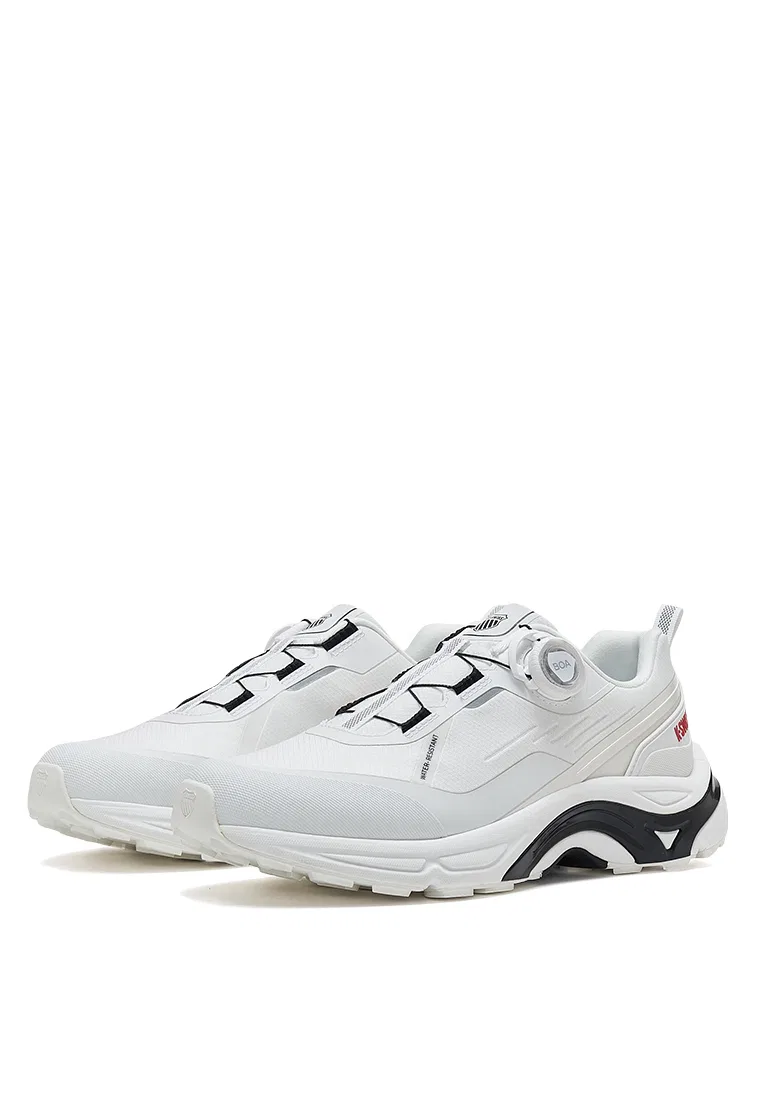 Кроссовки мужские, с системой BOA, Maxon 2 K-Swiss, белый/черный/красный — фото 2