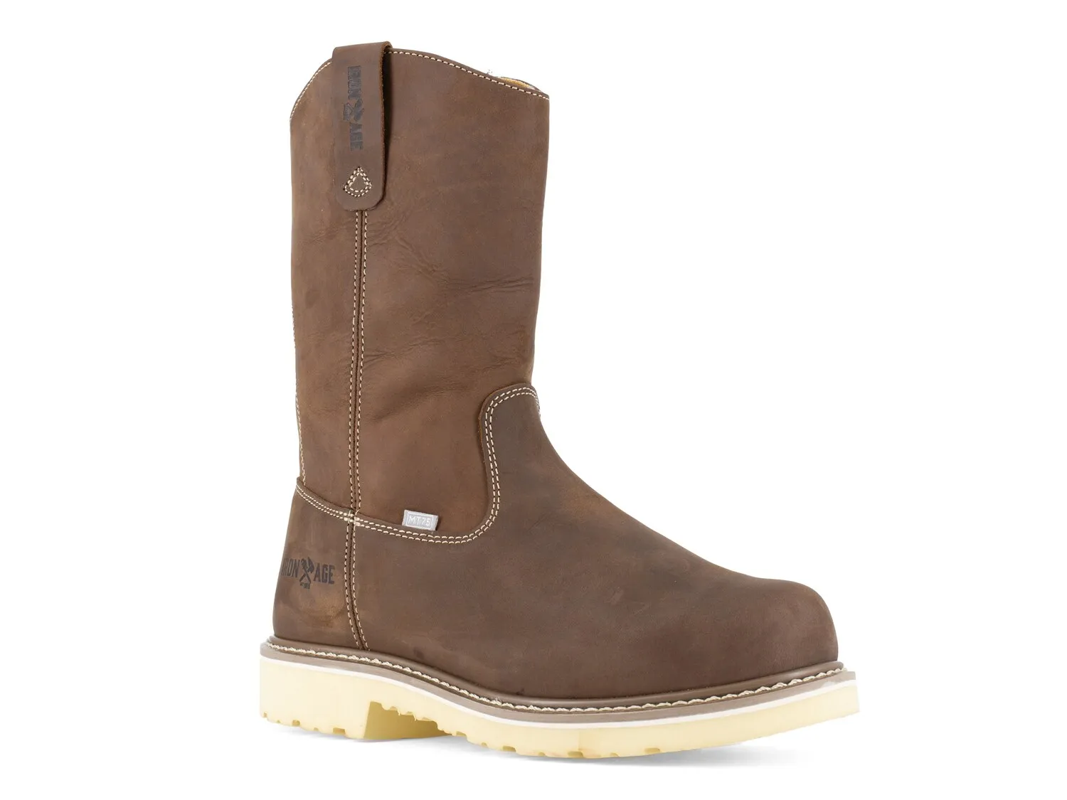 

Сапоги Solidifier Pull On Composite Toe Work Boot Iron Age, темно-коричневый