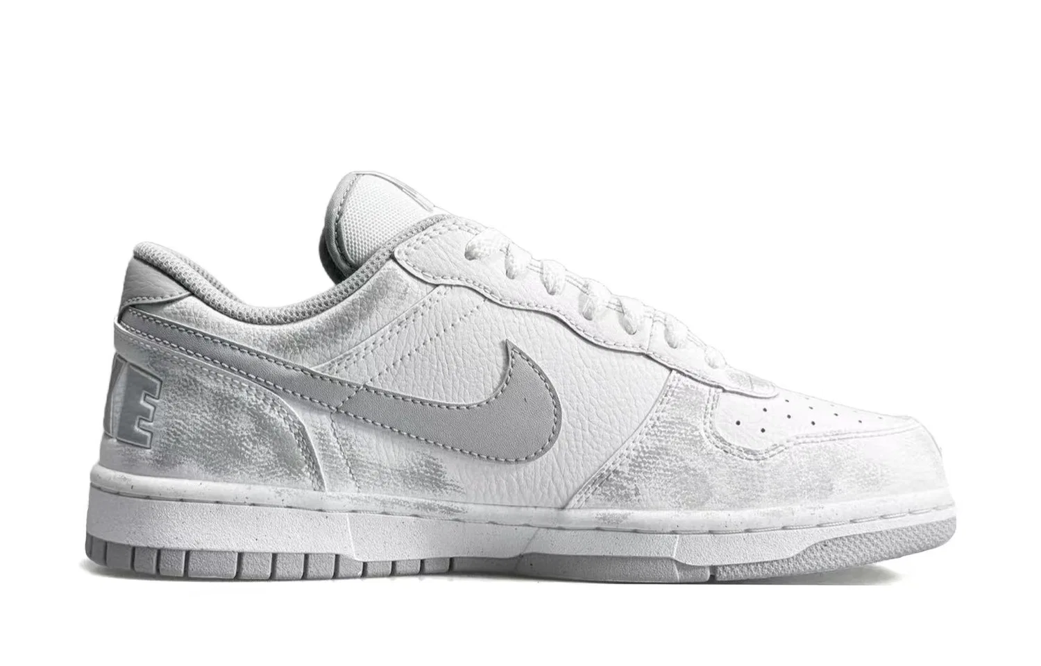 Кеды Nike Big Low серые — фото 4
