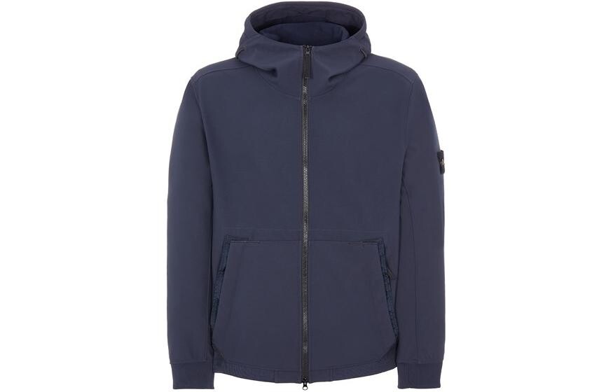 

Куртка мужская темно-синяя Stone Island, темно-синий