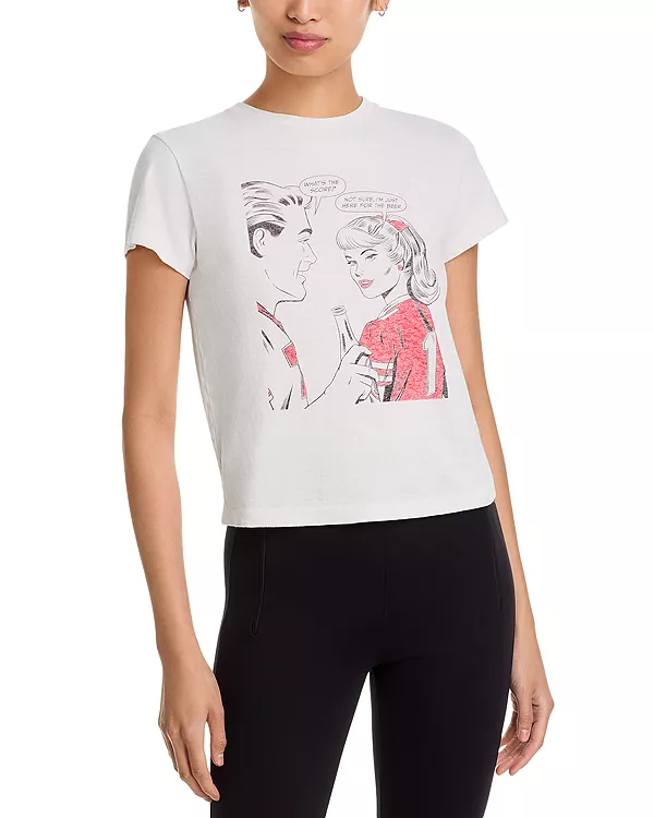 

Спортивная классическая футболка Re/Done, белый