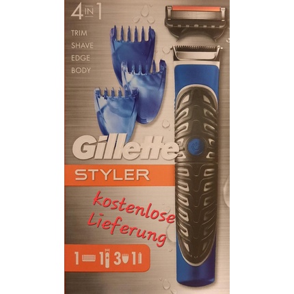 

Gillette Styler 4 в 1 для сухой и влажной уборки с насадками и лезвием