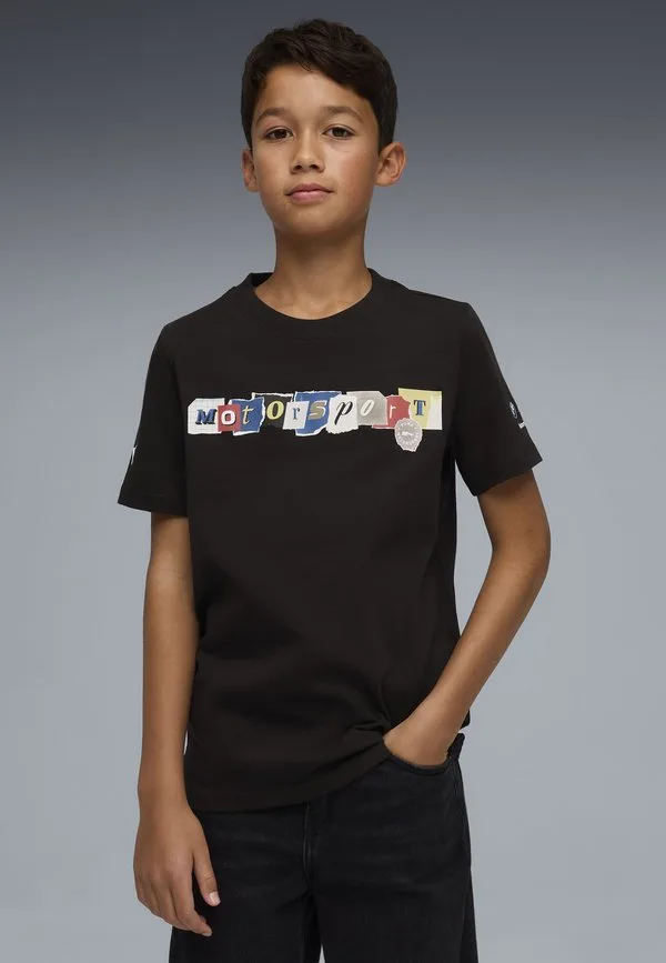 Футболка с принтом bmw m motorsport sportswear Puma, Black