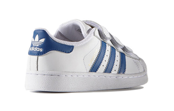Кроссовки оригиналы superstar cf c Adidas, белый — фото 2