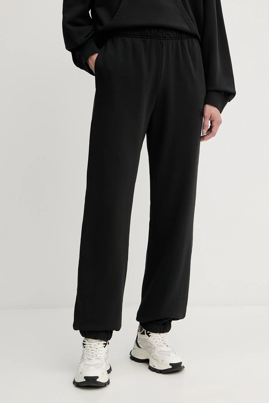 

Хлопковые спортивные брюки Pinko, черный