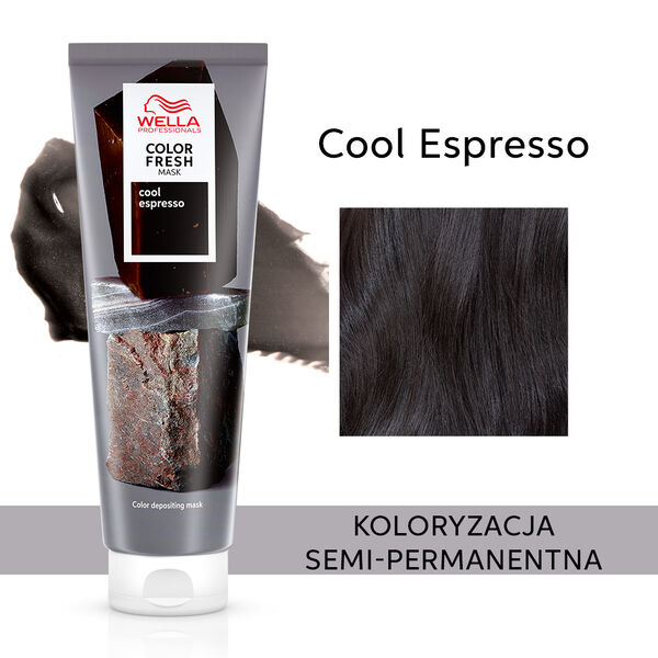 Маска-окрашивание волос Cool Espresso, 150 мл Wella Professional Color fresh, цвет cool espresso — фото 2