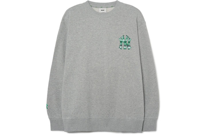 

Свитшот унисекс серый MLB