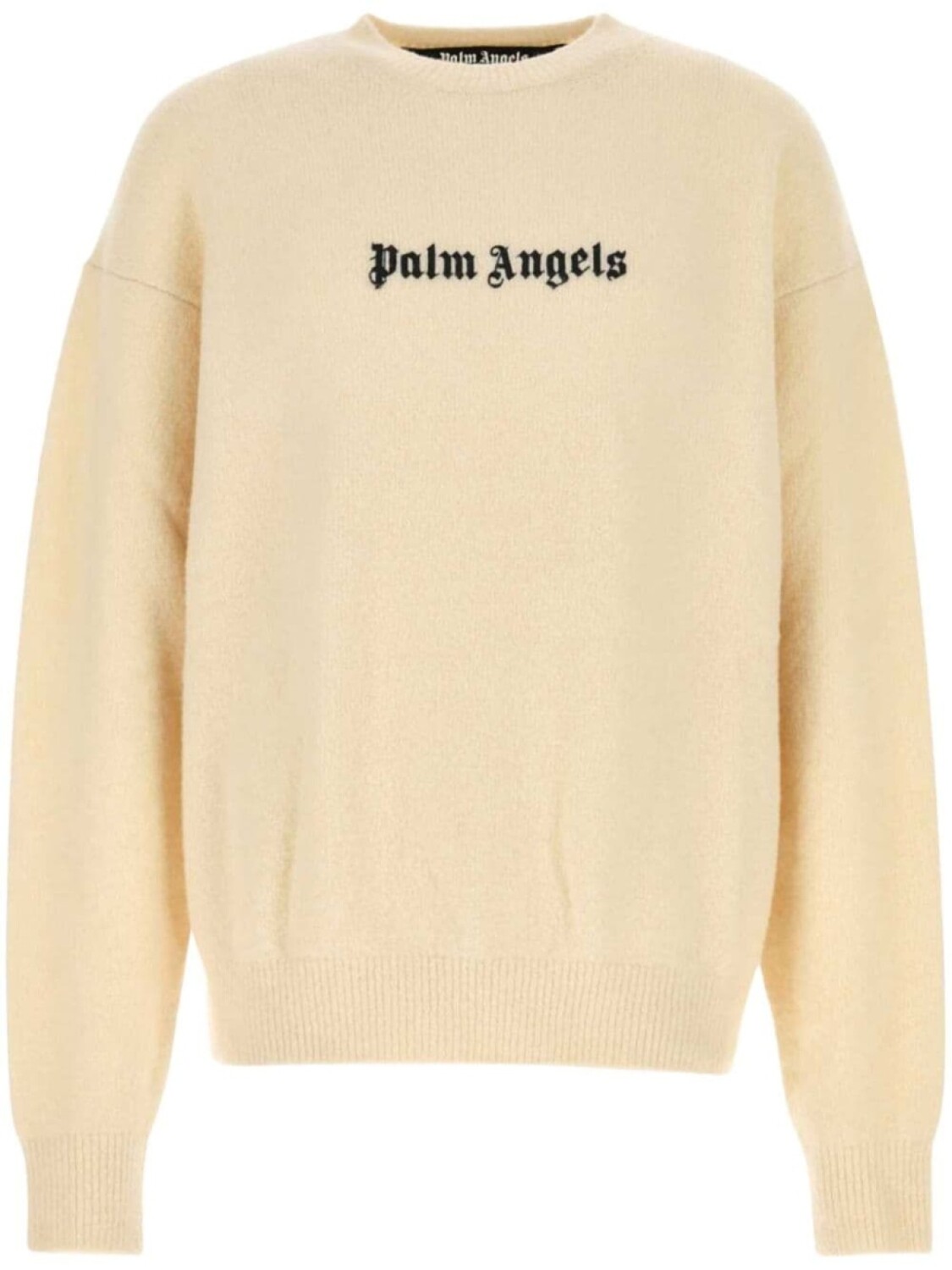 

Palm Angels джемпер с круглым вырезом и логотипом, нейтральный цвет