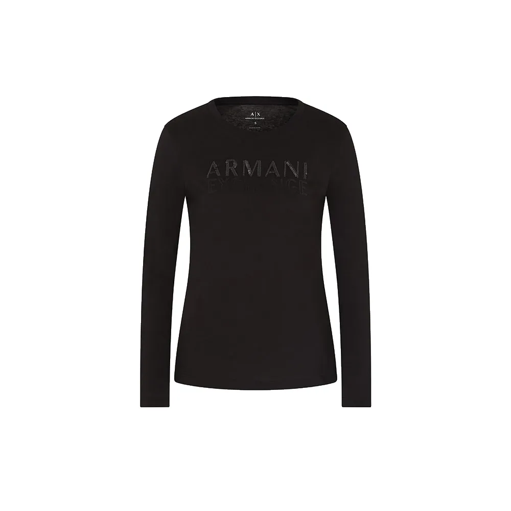 

Футболка с длинным рукавом Armani Exchange XW001374_AF10356, черный