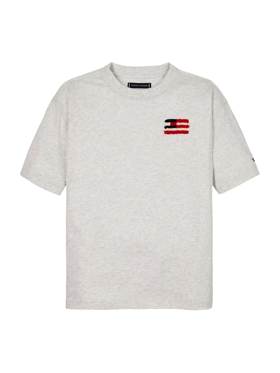

Рубашка TOMMY HILFIGER FLAG, пятнистый серый