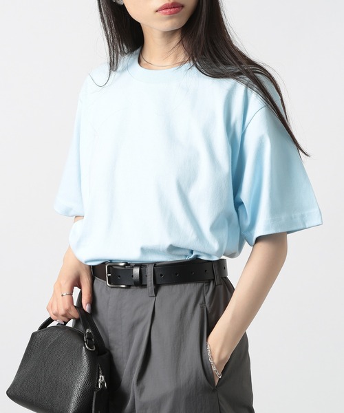 

Футболка с коротким рукавом, высококачественный хлопок, 6.2 унции (176 г) United Athle, светло-голубой