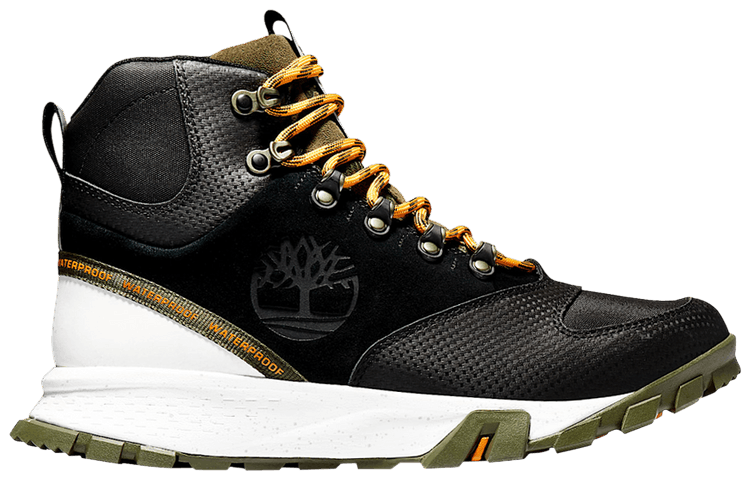 

Кроссовки Timberland Garrison Trail Mid Hiker Waterproof 'Black Olive', черный